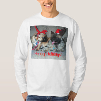 Karli & Bubba, Happy Holidays! T-Shirt