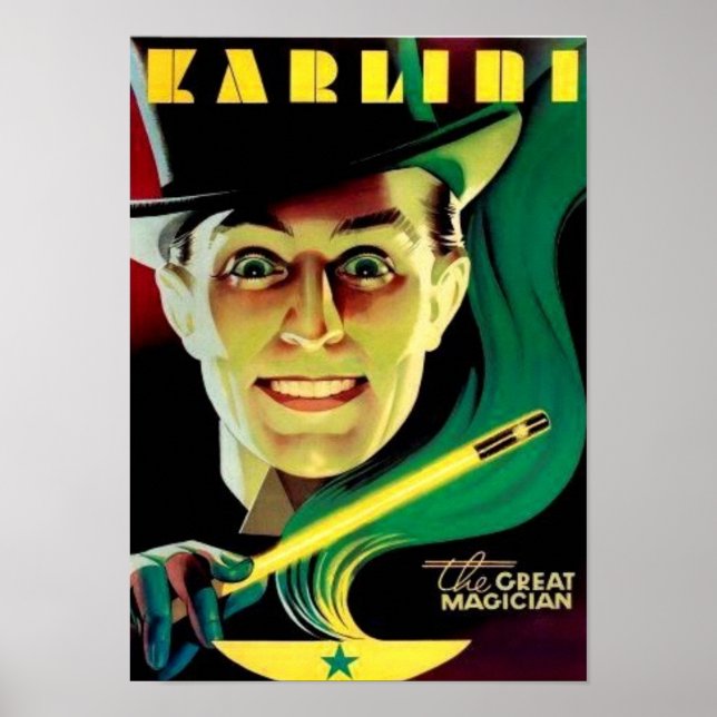 Karlini -- Vintage Magic Poster (Front)