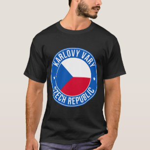 Karlovy Vary, Czech Republic City T-Shirt