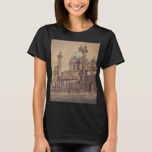 Karlskirche church in in Vienna, Austria T-Shirt