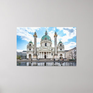 Karlskirche in Vienna, Austria Canvas Print