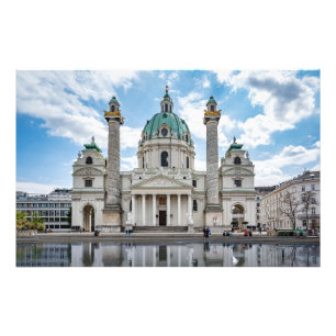 Karlskirche in Vienna, Austria Photo Print