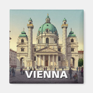 Karlskirche Karlsplatz Vienna Austria Travel Magnet