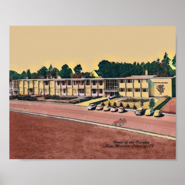 Karlsruhe American High School picture Poster (Front)