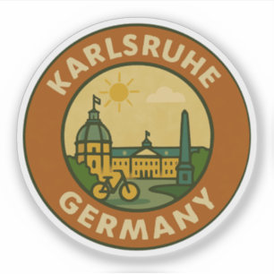 Karlsruhe German Urban Emblem
