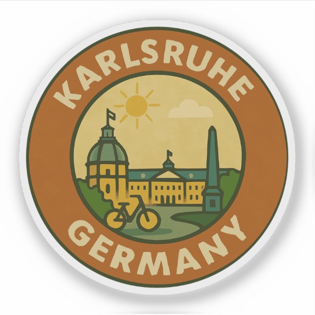 Karlsruhe German Urban Emblem (Front)