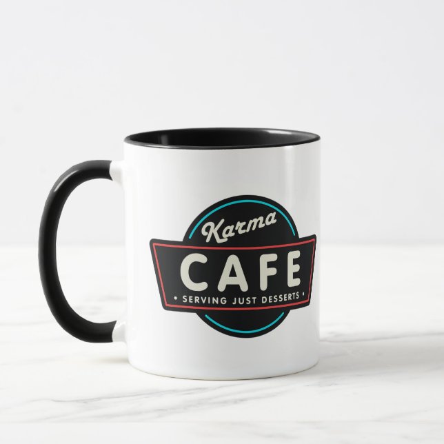 KARMA CAFE MUG (Left)