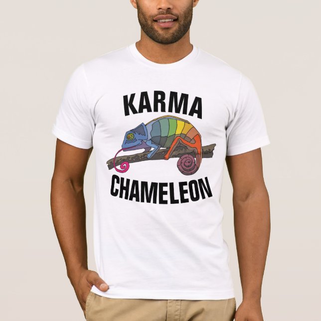 KARMA CHAMELEON Vintage 80s T-Shirts (Front)