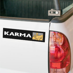 Karma Fighter 1 bumper sticker
