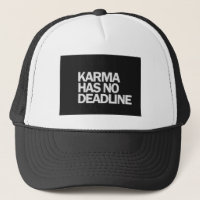 KARMA HAS NO DEADLINE FUNNY QUOTES SAYINGS COMMENT