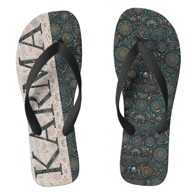 KARMA  JANDALS (Footbed)