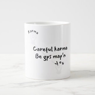 Karma Large Coffee Mug