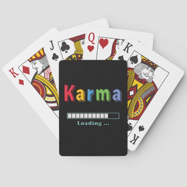 Karma Loading...   Playing Cards (Back)