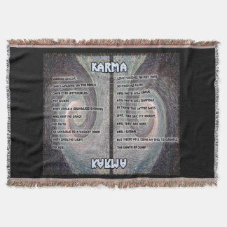 Karma Oboros Tapestry Throw Blanket