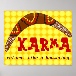Karma poster