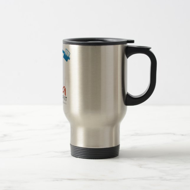 Karma Travel Mug Stainless (Right)