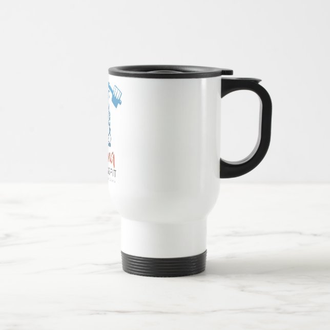 Karma Travel Mug White (Right)