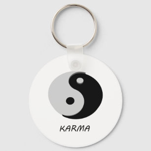 Karma Ying Yang Key Ring
