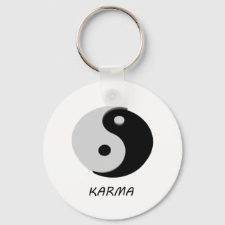 Karma Ying Yang Key Ring