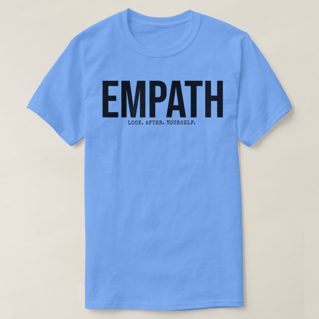 KARMA YOGA EMPATH INTROVERT MOTIVATION EMPATHY QUO T-Shirt (Design Front)