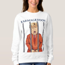 KARMAGEDDON: Trump in Prison Orange Jumpsuit Funny