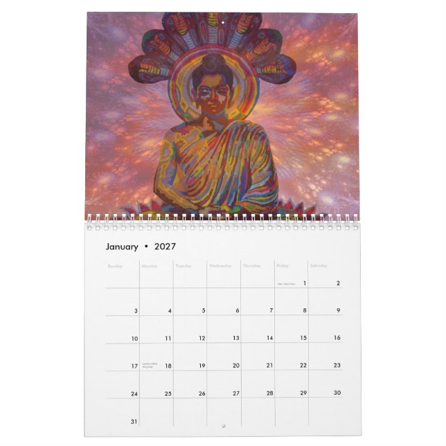 karmym digital images calendar (Jan 2027)