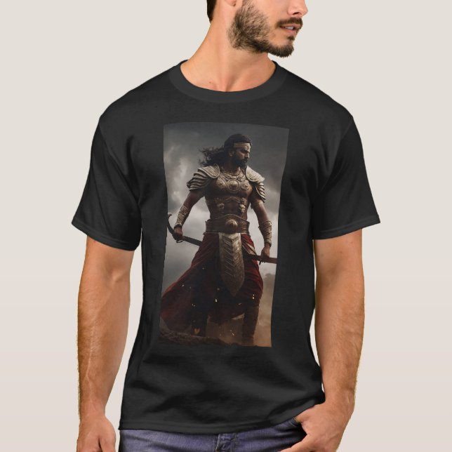 Karna: Warrior Indian Mythology - Suryaputra T-Shirt (Front)