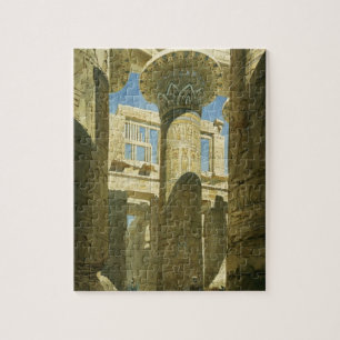 Karnak, c.1866 (w/c on paper) jigsaw puzzle