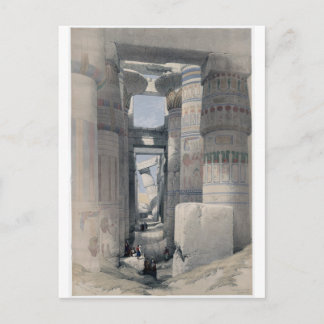 Karnak - Dromos or first court of the temple Postcard