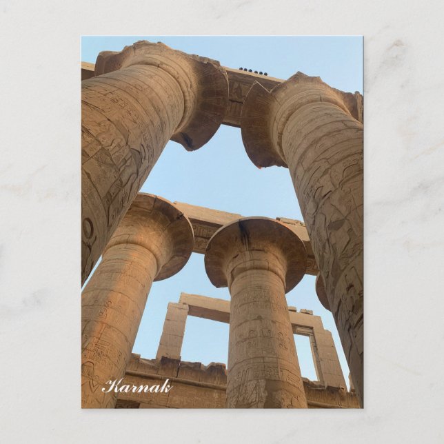 Karnak - Egypt Postcard (Front)