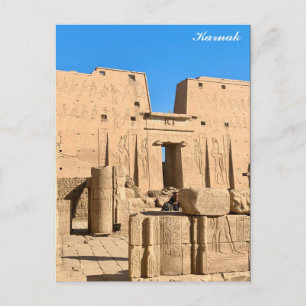 Karnak - Egypt Postcard