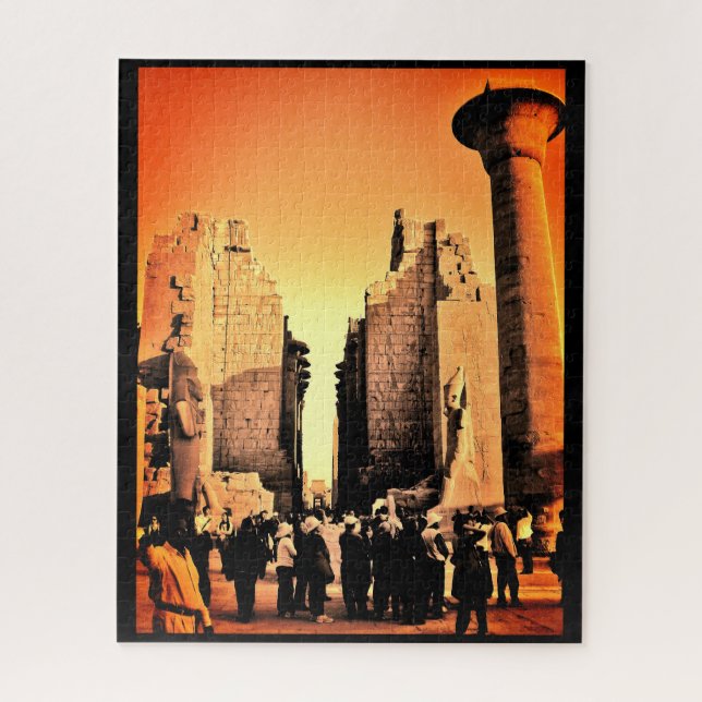 Karnak Temple Jigsaw Puzzle (Vertical)
