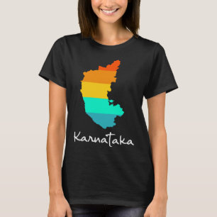 Karnataka Proud Indian State Of Origin Clothing T-Shirt