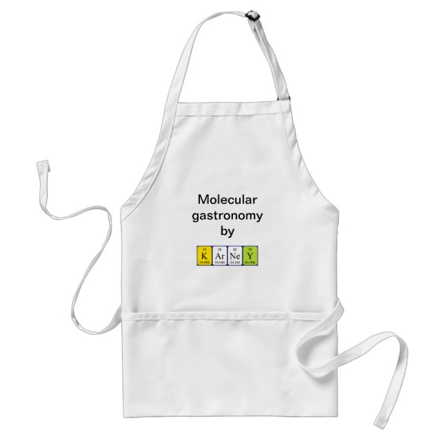 Karney periodic table name apron (Front)