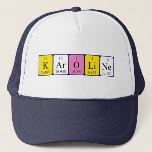 Karoline periodic table name hat