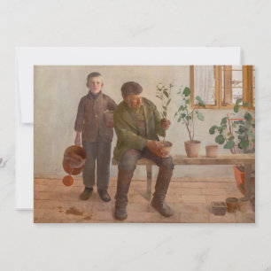 Károly Ferenczy - Gardeners Thank You Card