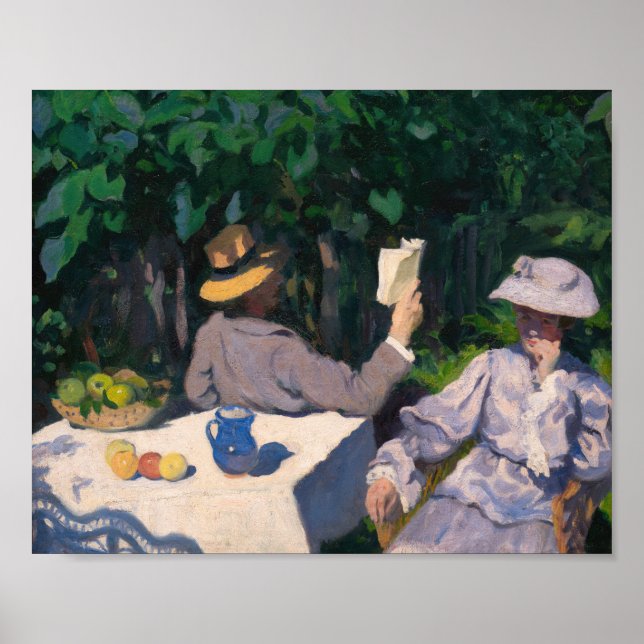 Károly Ferenczy - Sunny Morning Poster (Front)
