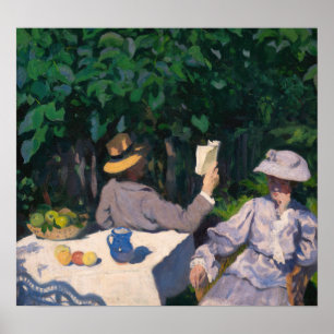 Károly Ferenczy - Sunny Morning Poster