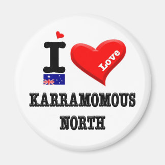 KARRAMOMOUS NORTH - I Love Magnet