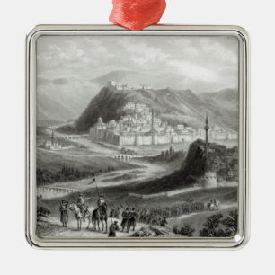 Kars, engraved by J. Godfrey, c.1860 Metal Tree Decoration