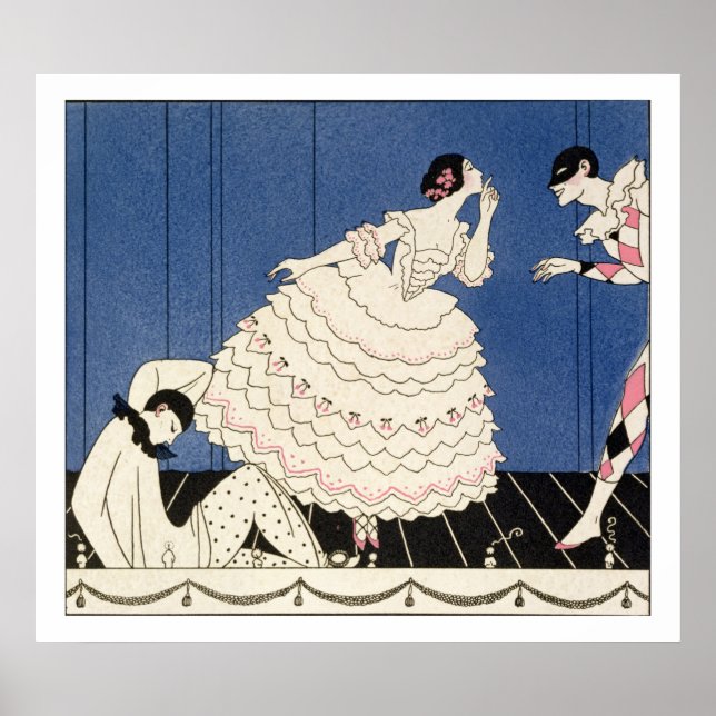 Karsavina, 1914 (pochoir print) poster (Front)