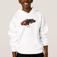 Kart racing cartoon illustration