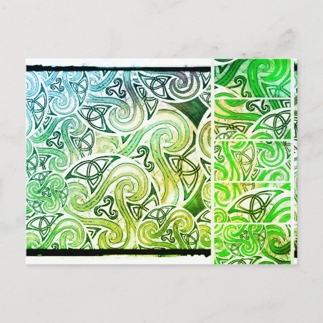 Karte celtic Triskele Postcard (Front)