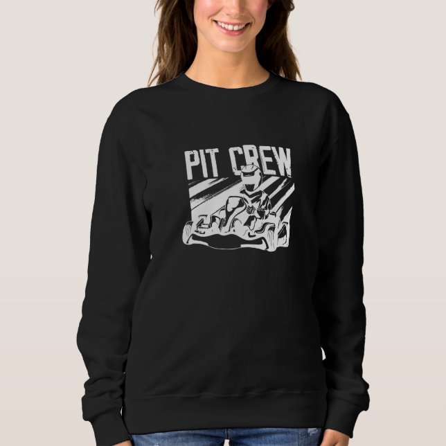 Karting Go Kart Kart Track Rennkart Racing Motorsp Sweatshirt (Front)