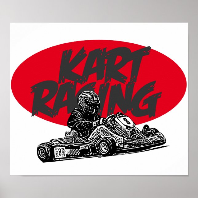 Karting race poster (Front)