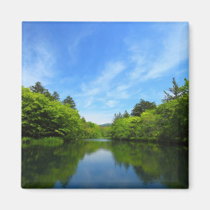 Karuizawa and Natsu no Kumobaike Magnet