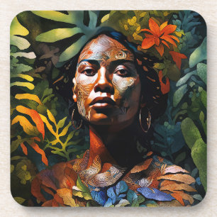 “Karuma” Jungle Dream - Women In Amazonia Coaster