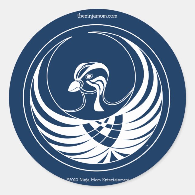 Karura Round Stickers (Front)