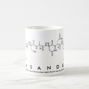 Kasandra peptide name mug