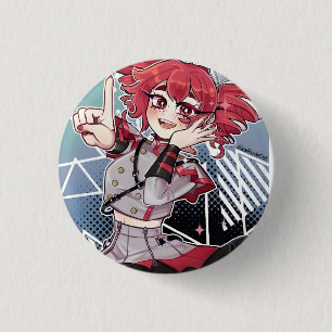 Kasane Teto 3 Cm Round Badge